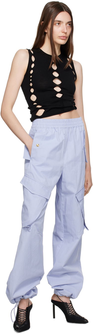 Cargo nohavice Dion Lee Elasicized Cargo Trousers Modrá | C2150P23, 3
