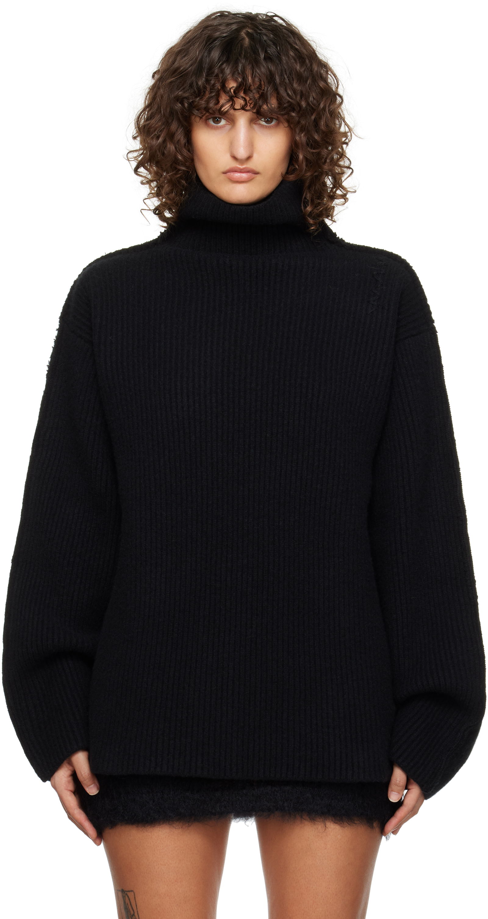 Wool Turtleneck Sweater