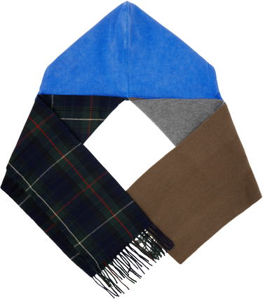 Šál Ottolinger Ottolinger Deconstructed Hoodie Scarf Modrá | 129-902828-02, 1