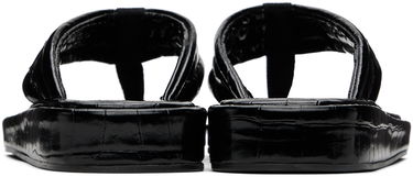 Tenisky a topánky Coperni Embossed Logo Thong Platform Sandals Čierna | COPSH37838, 1