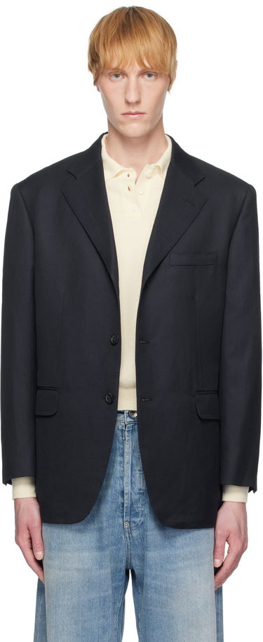 Bunda Maison Margiela Maison Margiela Work-In-Progress Blazer Navy | S50BN0537 M35287, 0