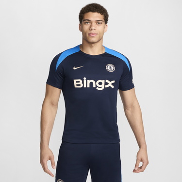 Tričko Nike Dri-FIT Chelsea FC Strike Navy | FN9813-454, 3