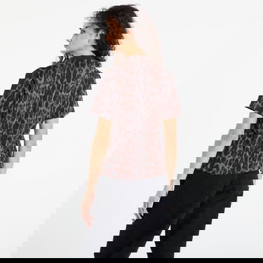 Tričko adidas Performance Seasonal Essentials Leopard Print T-Shirt with 3-Stripes Hnedá | JZ0200, 2