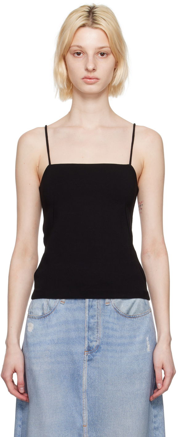 Tielko rag & bone Rag & Bone Irina Tank Top Čierna | WAC23PT016LC16, 0