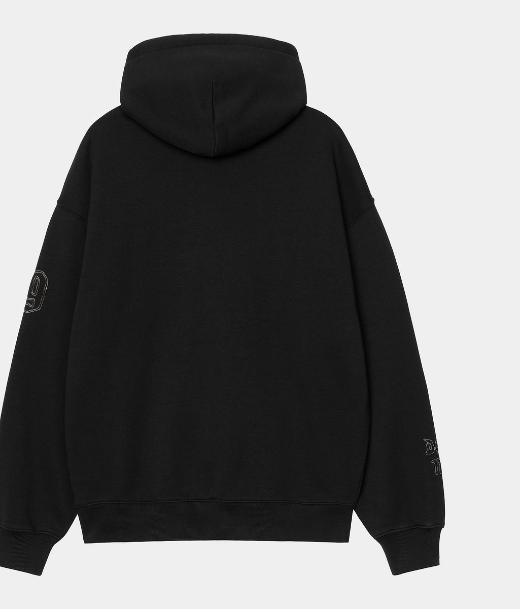 Mikina Carhartt WIP WIP Hooded Hackwork Sweatshirt Čierna | I035641_9, 1