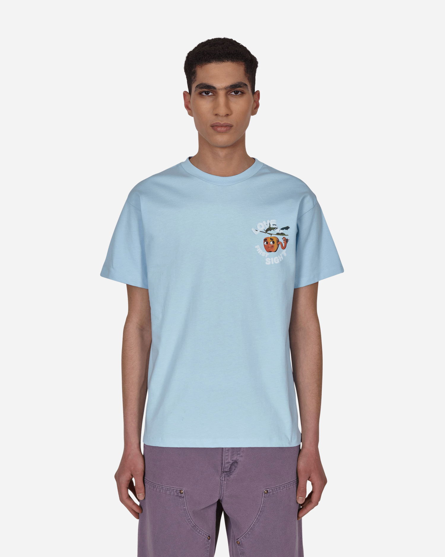 Tričko Sky High Farm Love At First Sight T-Shirt Tyrkysová | SHF01T003 1, 0