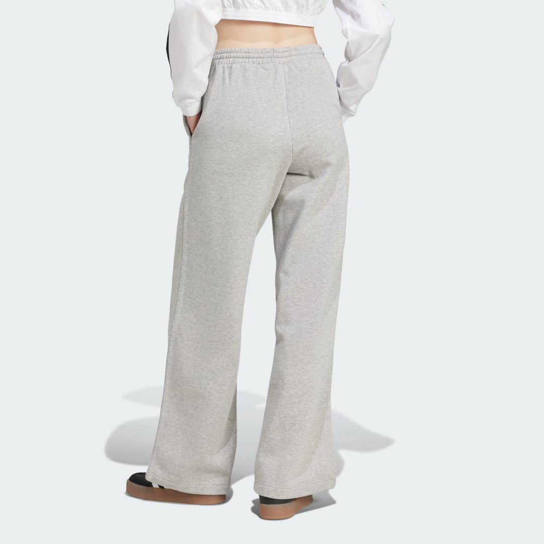 Tepláky adidas Performance Wide Leg Fleece Sweatpants Šedá | JN3028, 1