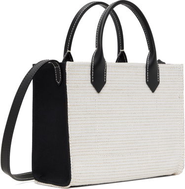 Tote bag Balmain Balmain B-Army Small Raffia Tote Čierna | EN0FE900TCRB, 2
