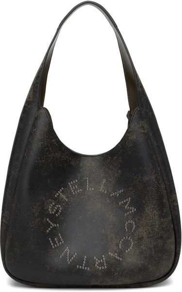 Tote bag Stella McCartney Stella McCartney Logo Slouchy Aged Large Tote Čierna | 7B0102WP0591, 0