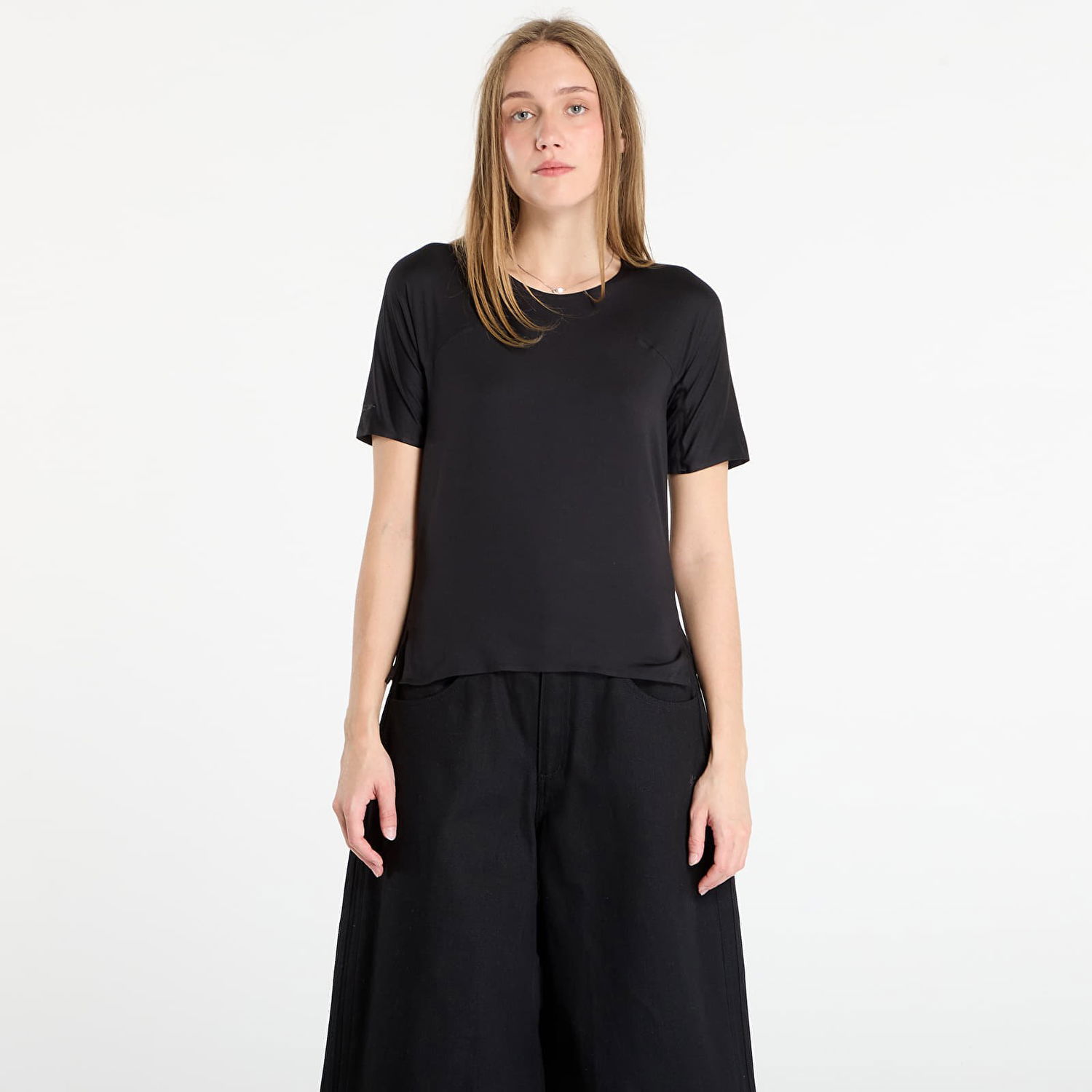 Tričko Y-3 Y-3 Run Short Sleeve T-Shirt Čierna | JW3759, 0