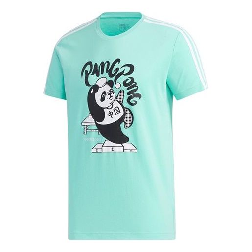 Tričko adidas Originals Slim Fit Panda Graphic T-Shirt Zelené | GK1553