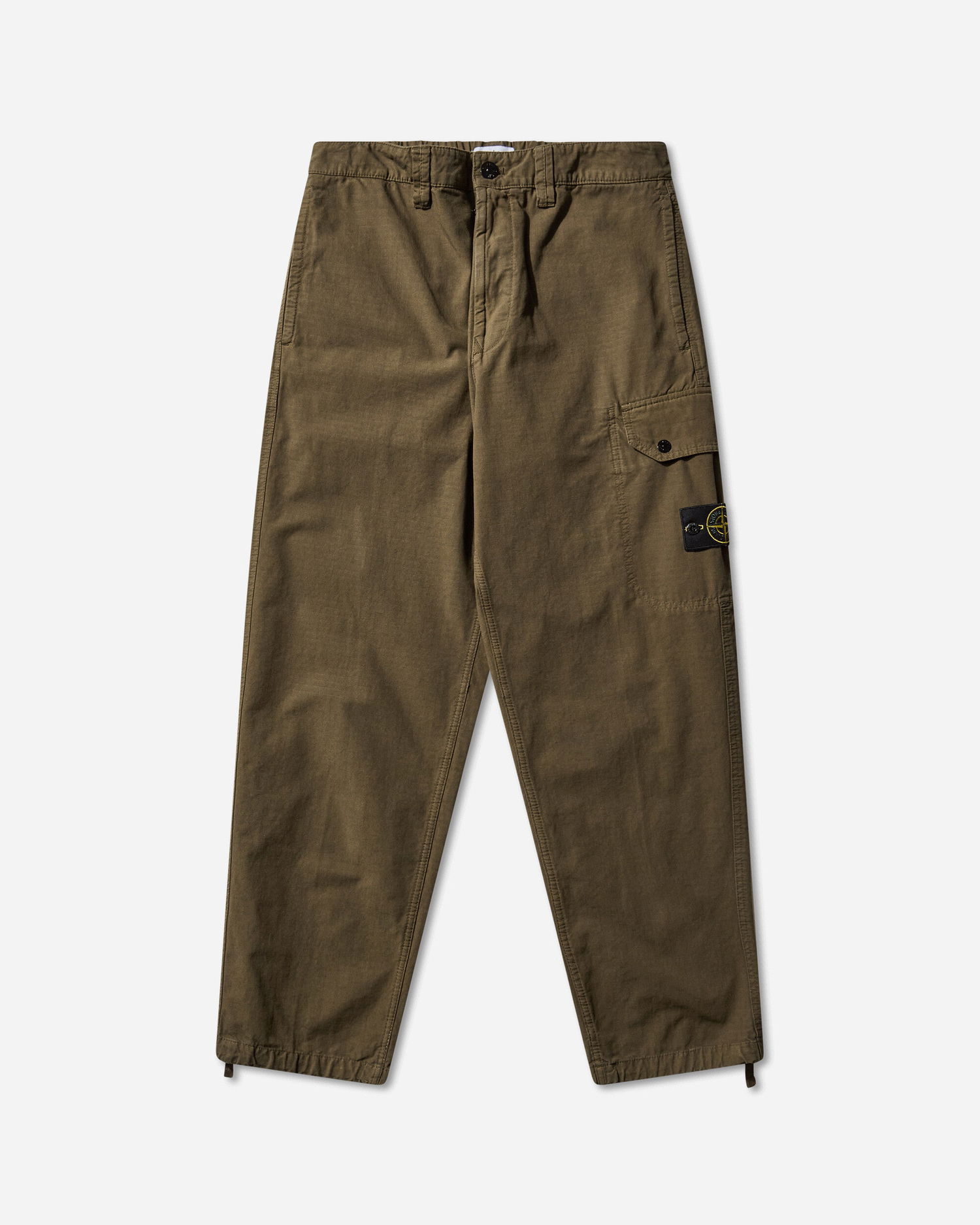 Cargo nohavice Stone Island Organic Cotton Ripstop Cargo Pants Zelené | K2S15-3100011-S0211 V0054, 1