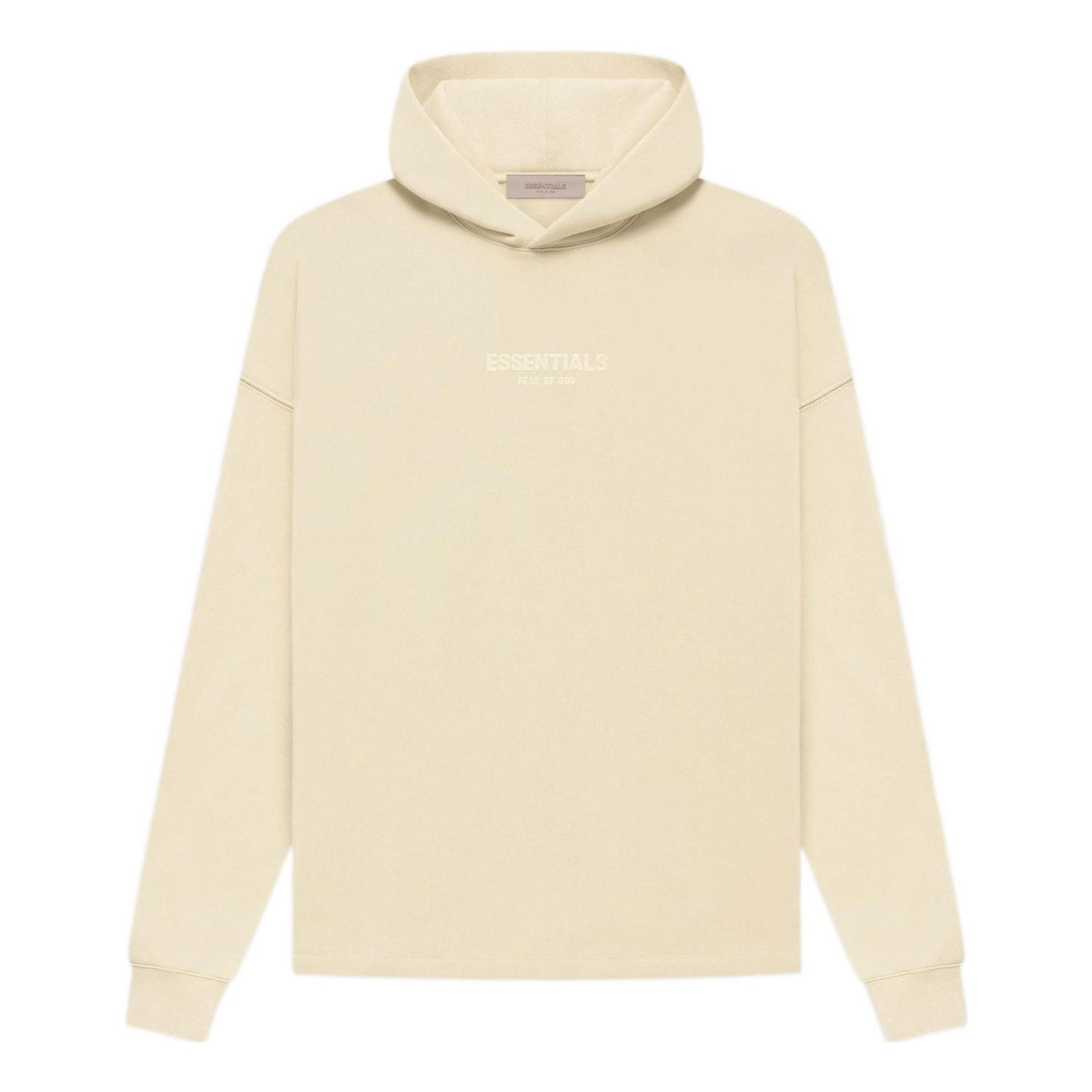Mikina Fear of God Essentials Relaxed Hoodie Béžová | FOG-FW22-025, 0