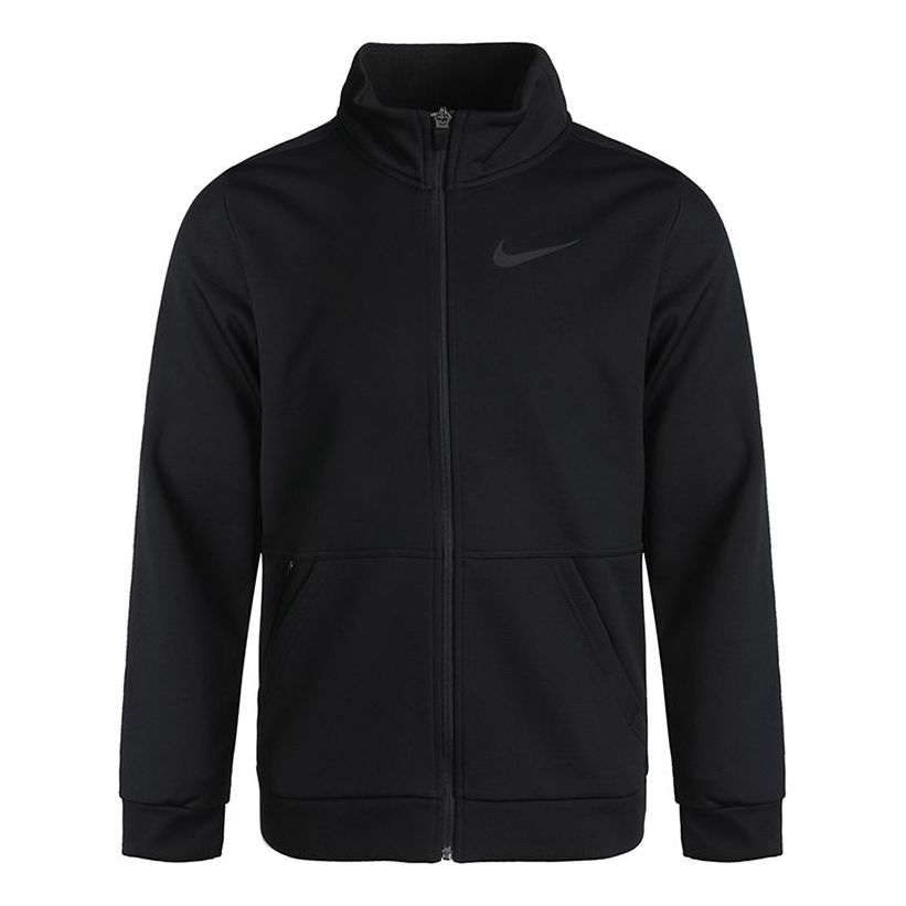 Bunda Nike Therma Sports Training Stand Collar Jacket Čierna | CZ7394-010