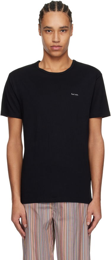 Tričko Paul Smith Paul Smith Organic Cotton Logo Lounge T-Shirt Čierna | M1A-389-M3PK-2A, 0