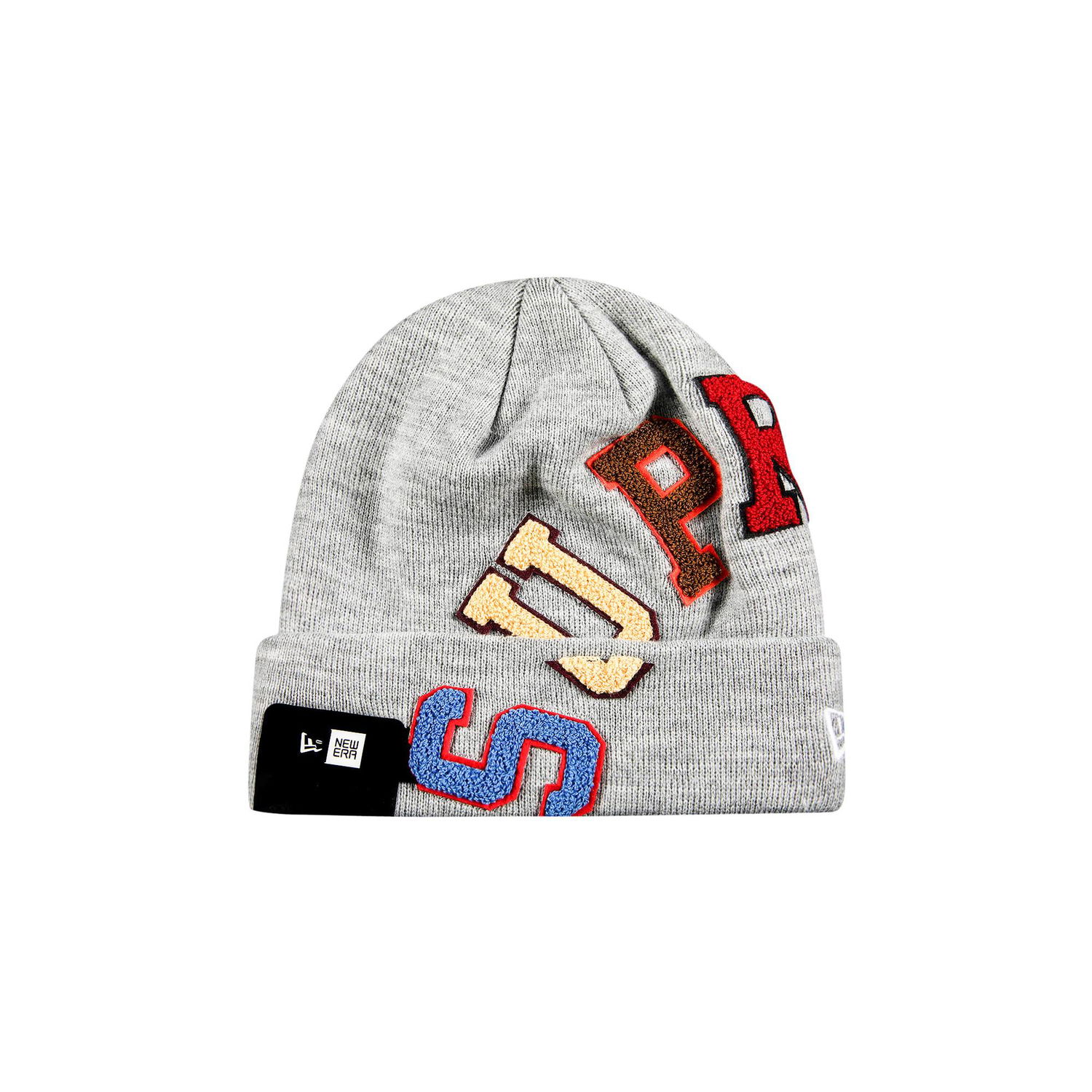 Kulicha Supreme New Era x Big Arc Beanie Šedá | FW20BN31 HEATHER GREY, 1
