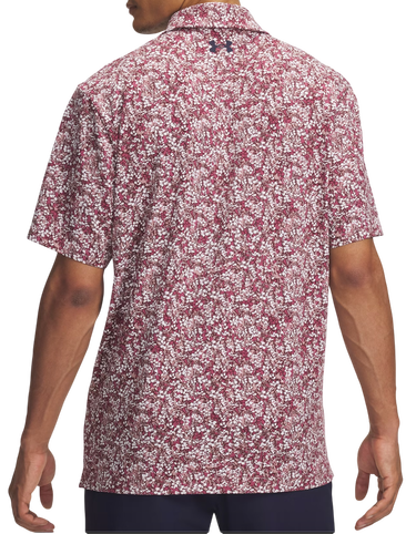 Polo tričko Under Armour Under Armour Playoff 3.0 Printed Polo Shirt Vínová | 1378677-674, 1