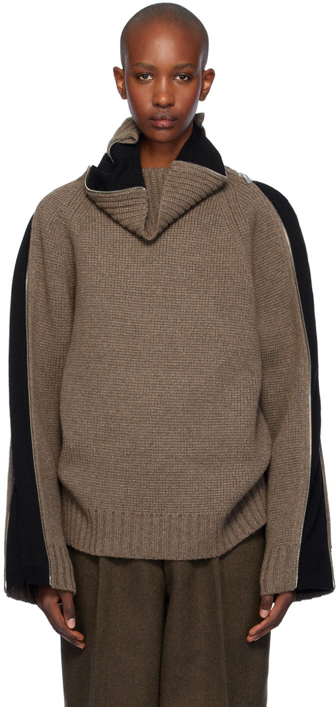 Turtleneck Wool-Blend Sweater