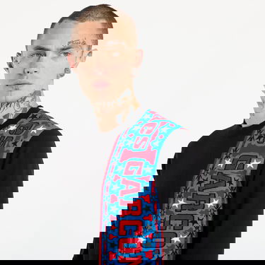 Sveter Comme des Garçons Comme des Garçons SHIRT Soccer Scarf Knitted Sweater Čierna | FP-N004-W25 Black, 1