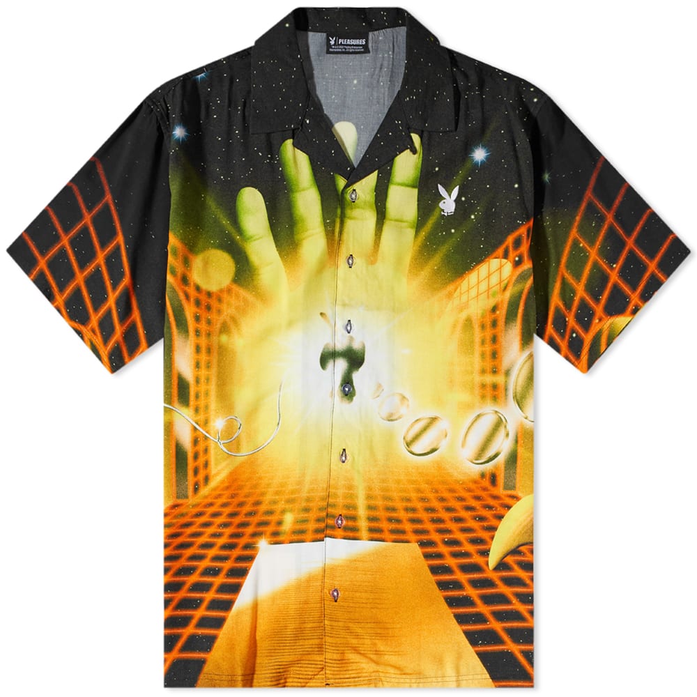 Košeľa Pleasures Solar Vacation Shirt Orange Rôznofarebný | P22PB026-ORA, 0