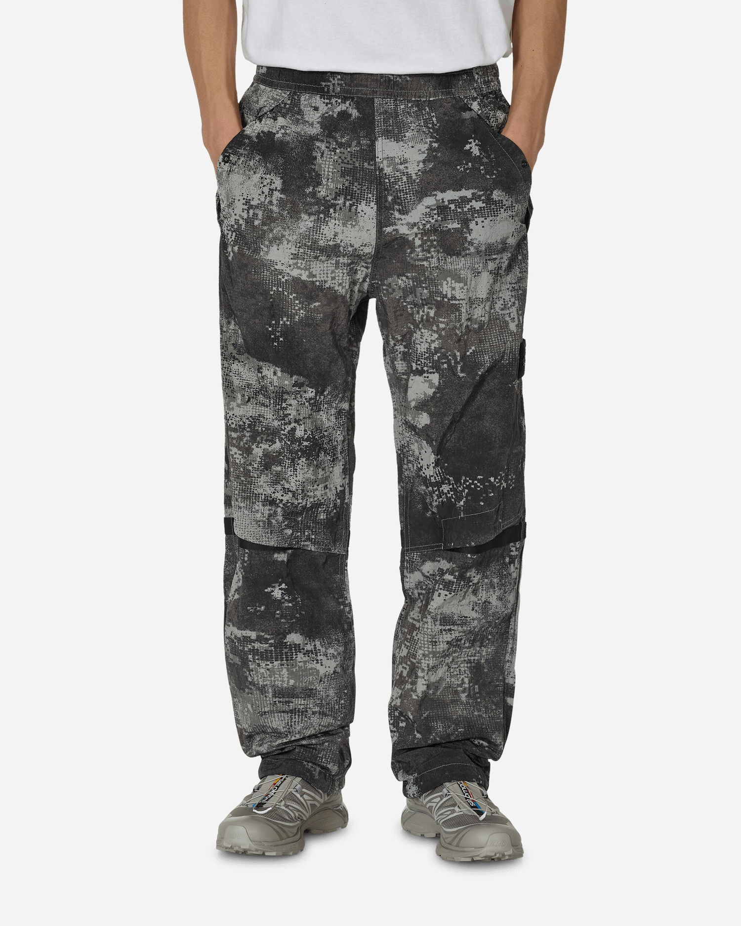 Nohavice Stone Island Printed Shell Pants Šedá | 8015662E1 V0060, 0
