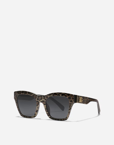 Slnečné okuliare Dolce & Gabbana New Arrivals Crossed Leopard Print Acetate Sunglasses Rôznofarebný | VG4512VP3879V000, 1