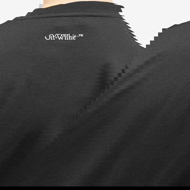 Tričko Off-White Fresco Oval Skate T-Shirt Čierna | OMAA120S25JER0021001, 5