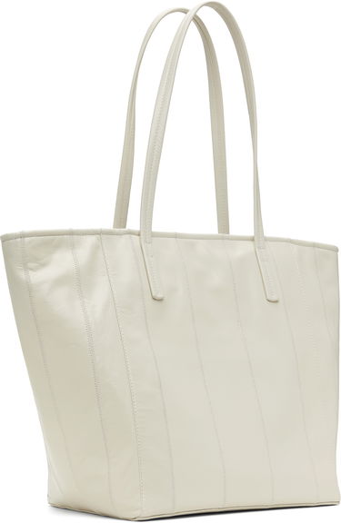Tote bag BY FAR Leather Tote Bag Biela | MWBTT001LL002WH020PA, 2