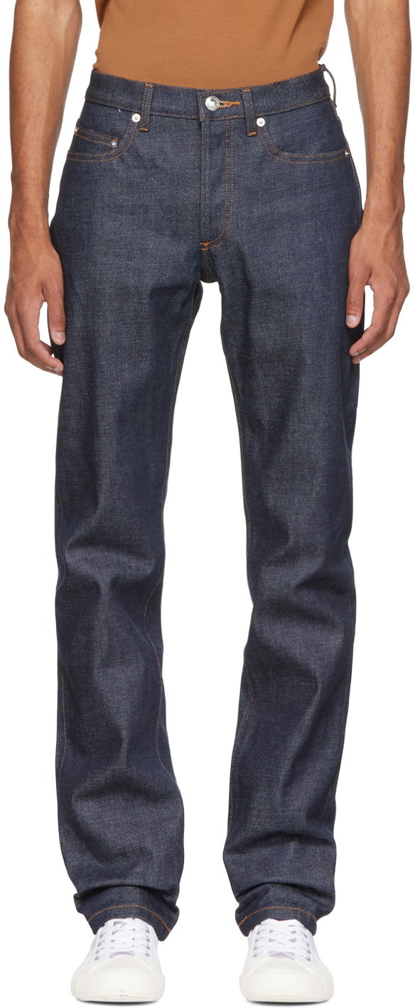 Džínsy A.P.C. A.P.C. New Standard Jeans Modrá | CODBS-M09001