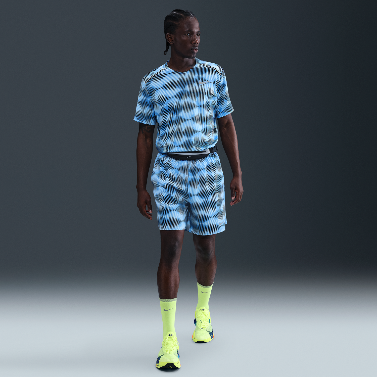 Tričko Nike Nike Miler Short Sleeve Running T-Shirt Modrá | IM2082-412, 1