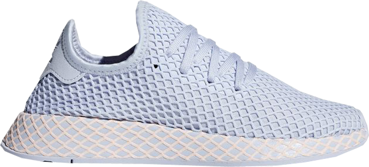 Tenisky a topánky adidas Originals Deerupt "Aero Blue/Clear Orang" W Modrá | B37878, 0