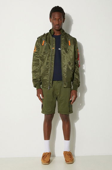 Bomber bunda Alpha Industries Falcon II Bomber Jacket Zelené | 156109.257, 1