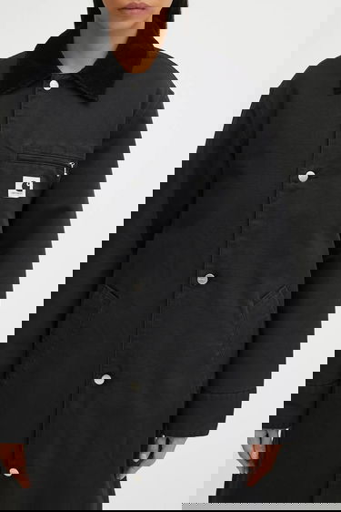 Kabáty Carhartt WIP Webster Workwear Coat Čierna | I035676.0, 3