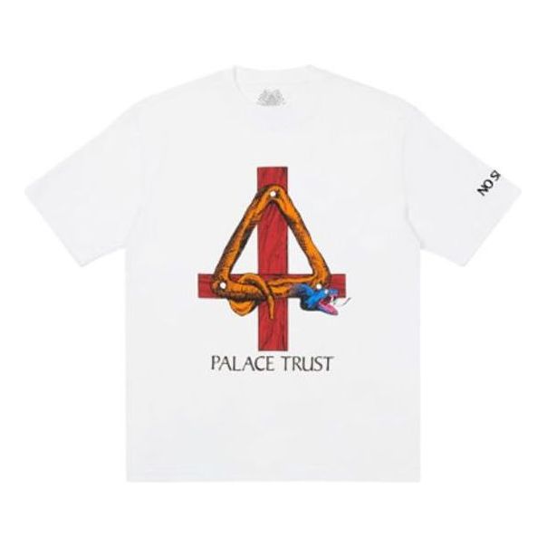 Tričko Palace Ultimo Trust Graphic T-Shirt Biela | P21TS245