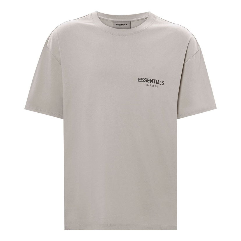 Tričko Fear of God Essentials Short Sleeve Tee Šedá | FOG-FW21-225