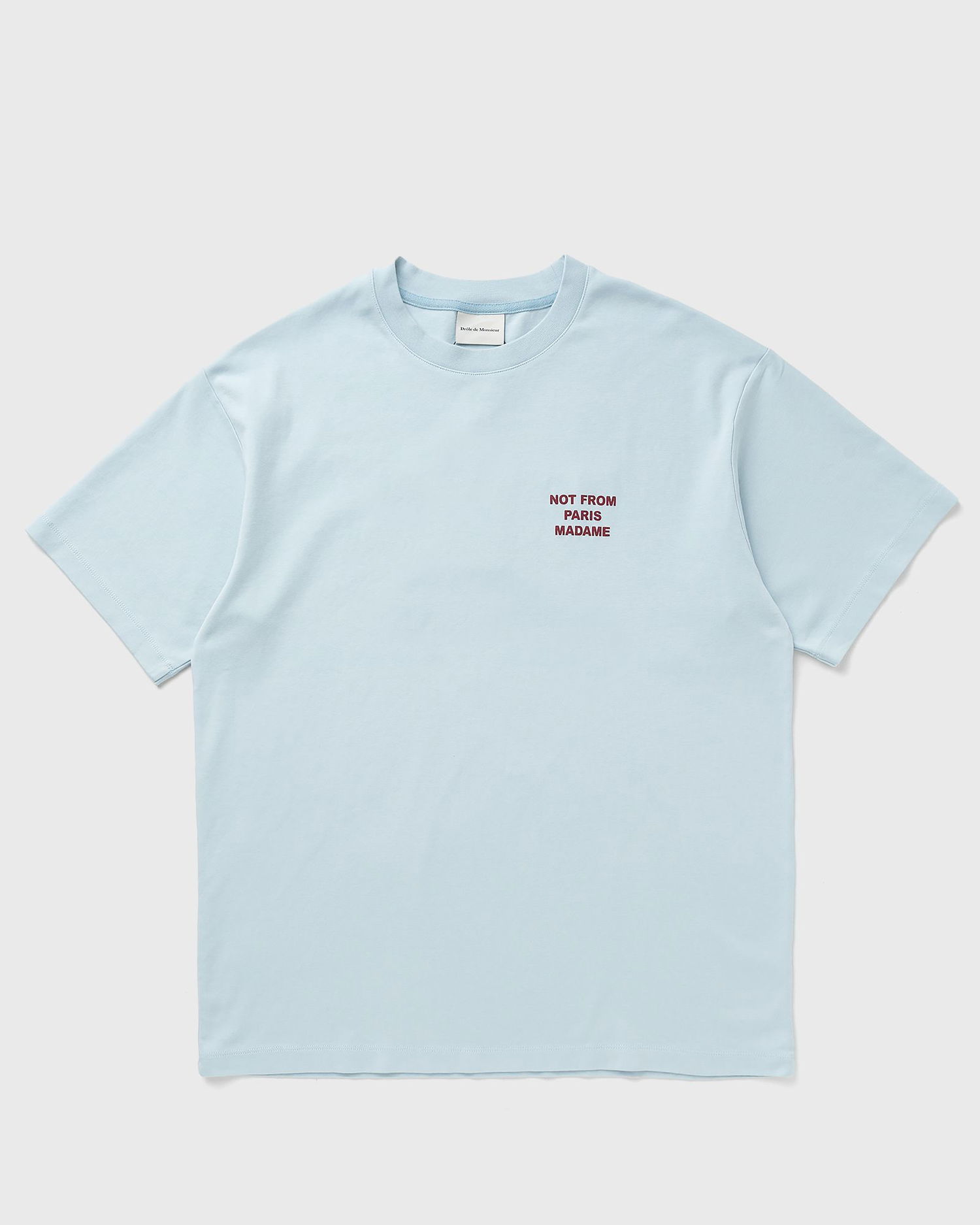 Tričko Drôle de Monsieur Drôle de Monsieur Slogan T-Shirt XXL Modrá | G-TS203-CO002-LBE, 0