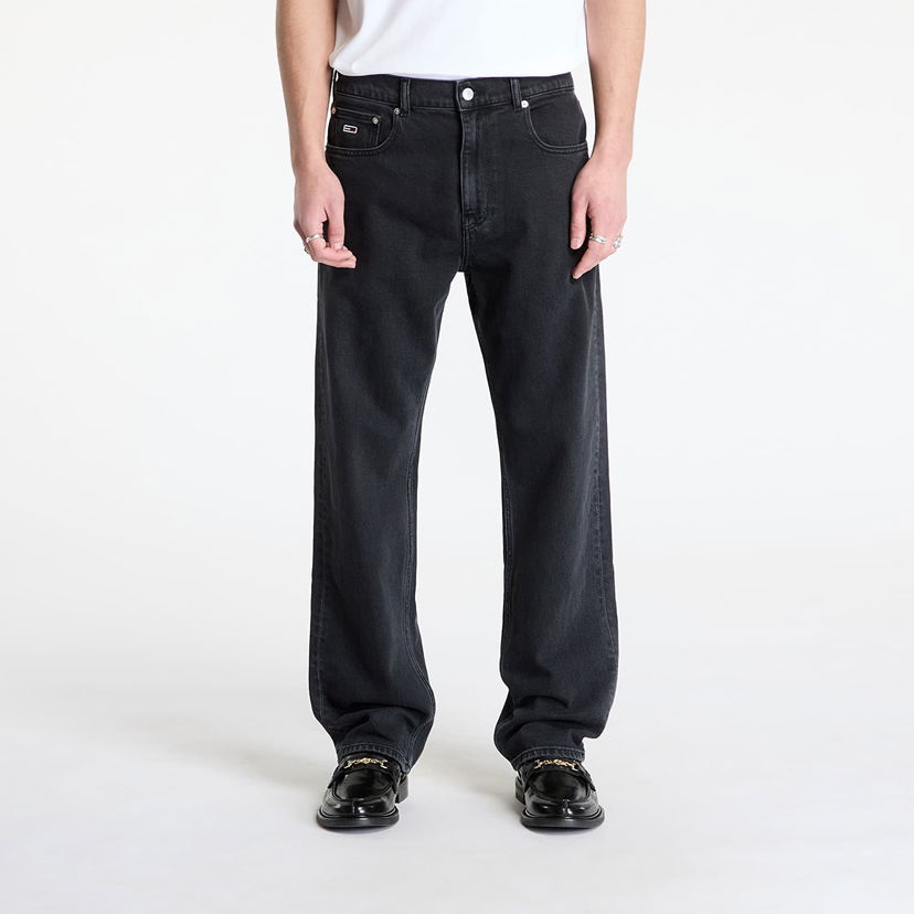 Džínsy Tommy Hilfiger Tommy Jeans Otis Regular Straight Jeans W33/L32 Čierna | DM0DM21189 1BY
