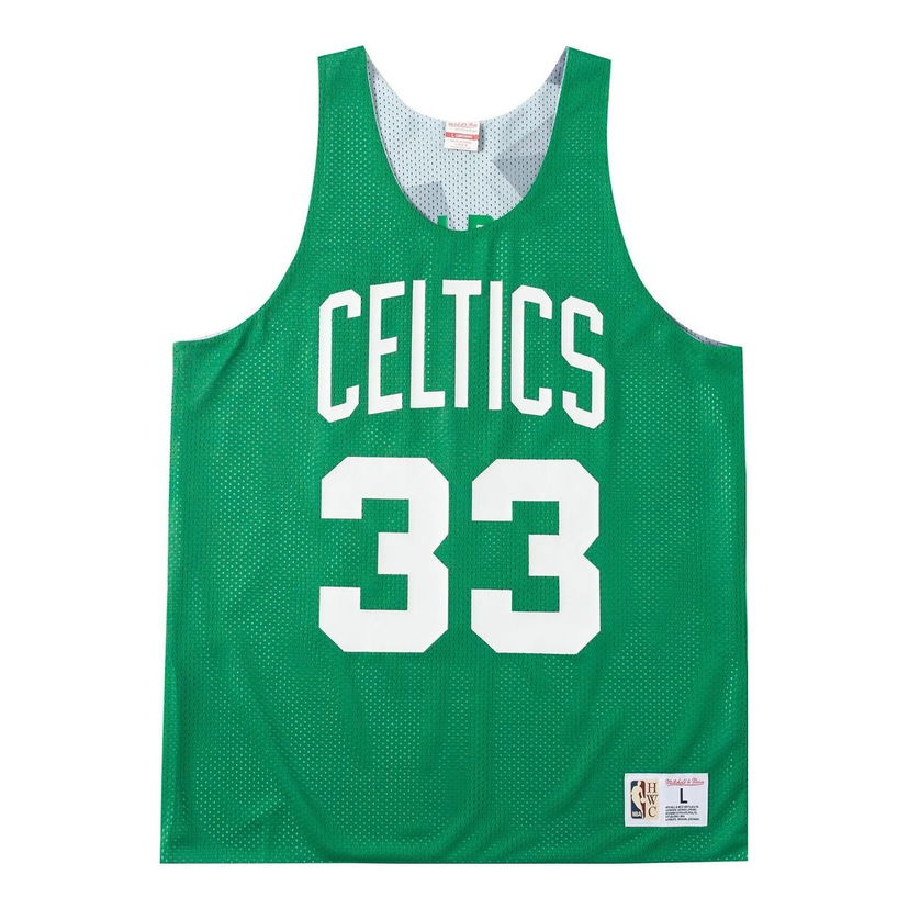Tielko Mitchell & Ness Celtics Basketball Jersey Zelené | TMTK3208-BCEYYLBIKYGN