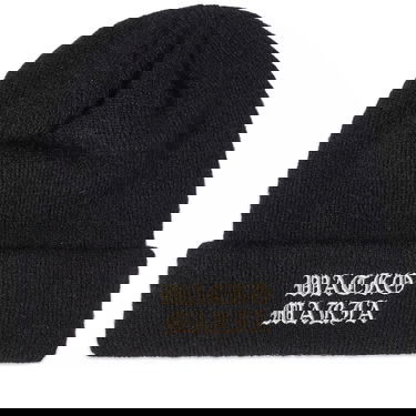Kulicha WACKO MARIA Mohair Knitted Watch Beanie Čierna | 23FW-WMA-CP03-BLK, 0