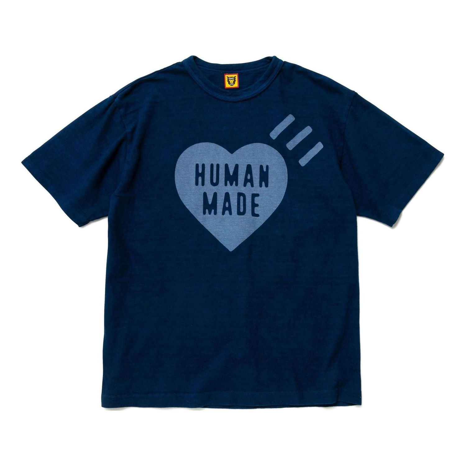 Tričko Human Made Indigo Heart Graphic T-Shirt Modrá | HM23CS037, 0