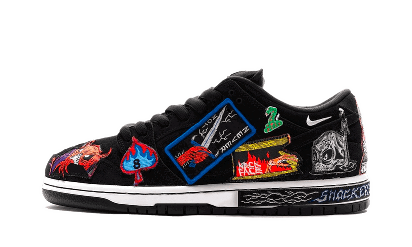 Tenisky a topánky Nike SB Dunk Low Pro QS Neckface Čierna | DQ448001