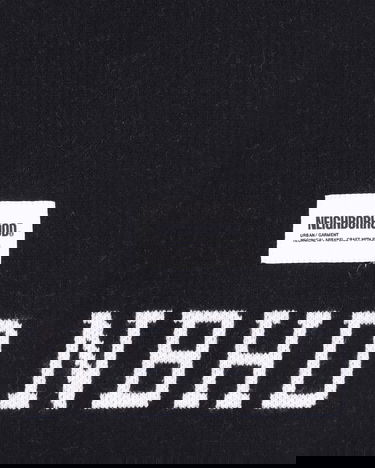 Šál Neighborhood Knitted Logo Scarf Čierna | 24213NH-AC01 BK, 5