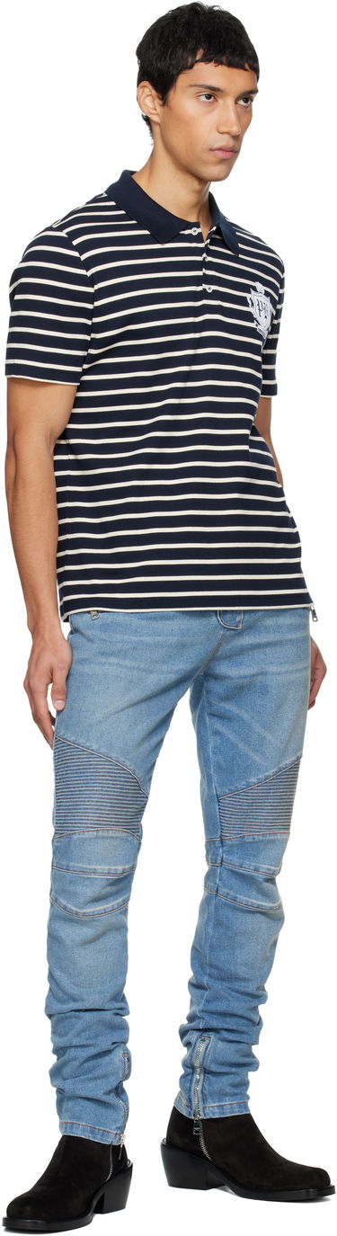 Polo tričko Balmain College Emblem Polo Rôznofarebný | FH0GC026GF30, 3