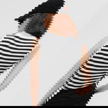 Tielko GAP Sleeveless Modal Shell Black White Stripe Čierna | 540735-03, 1