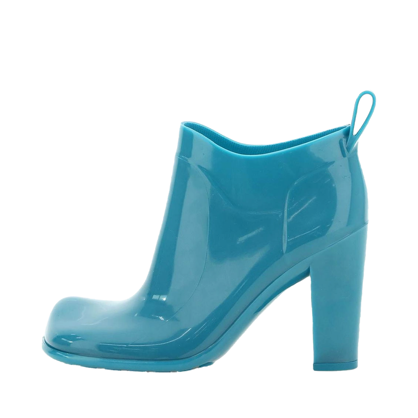 Tenisky a topánky Bottega Veneta Shine Rubber Ankle Boots Modrá | 677113V1AJ04484