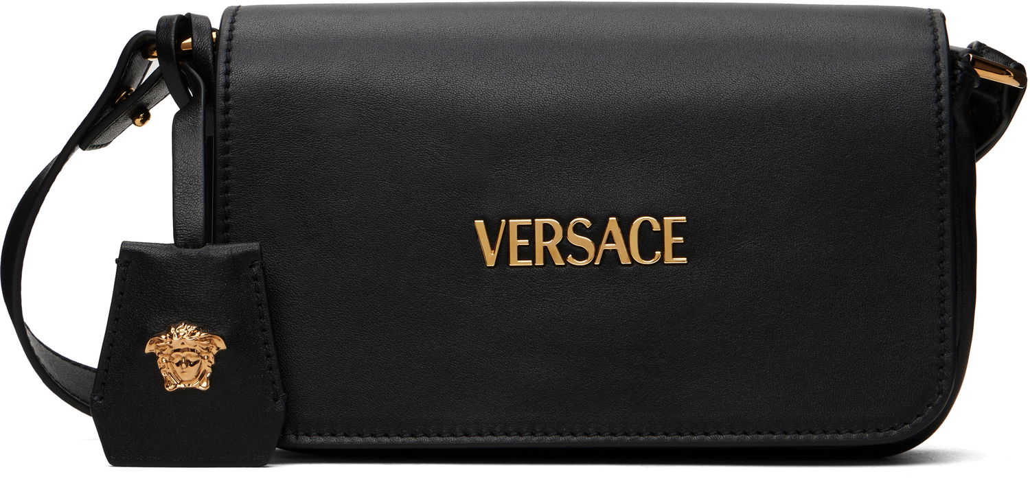 Taška cez rameno Versace Tag Mini Shoulder Bag Čierna | 1018747_1A13171_1B00V, 0
