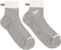 Pointelle Stitch Hector Crew Socks
