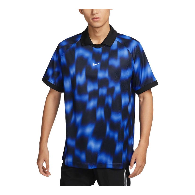 Polo tričko Nike Culture of Football Printed Dri-FIT Shirt Modrá | FZ0433-405