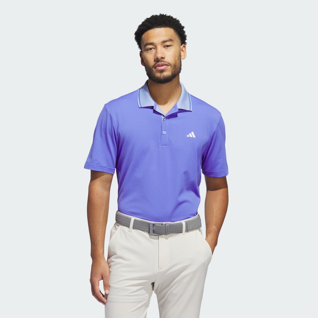 Polo tričko adidas Performance Ultimate365 Tour Twistknit Golf Polo Shirt Fialová | IW1473, 0