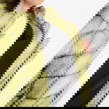 Prešívaná bunda Karl Kani Jacket Sport Patch Square Quilted Puffer Jacket Lime Green L Žltá | 60760018, 3